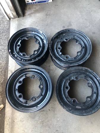 Vintage VW Thing Beetle Bus Wheel Rims Matched Dated 1/74 14" x 5 Wide 1