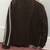 Perry Ellis mens large brown leather race jacket 2 thumbnail