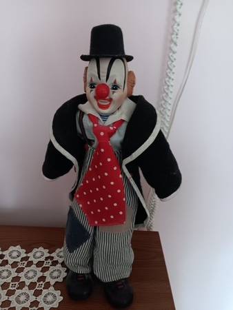 Vintage Clown Doll 1