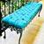 Beautiful French Design Bench  Vintage Metal Fleur De Lis Cabriole Legs 1 thumbnail