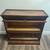 Vintage Edwardian style oak glazed two-shelf bookcase 6 thumbnail