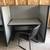 Four X Four X Four Foot Office Cubicle with 48” Desk and Office Arm Ch 1 thumbnail