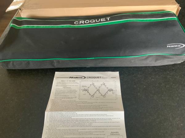 Croquet set by Halex 6 player 1