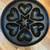 Cast Iron Round Biscuit Mold with Hearts & Star 2 thumbnail