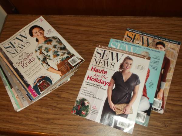 19 Sewing Magazines 1