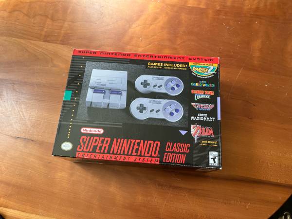 Super Nintendo Classic Edition 1