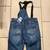 New!  Womens denim look 20K waterproof snow bibs / pants   Sise 3XL 6 thumbnail