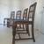 Vintage Oak Wood Arts and  Crafts Dining Chairs 20 thumbnail