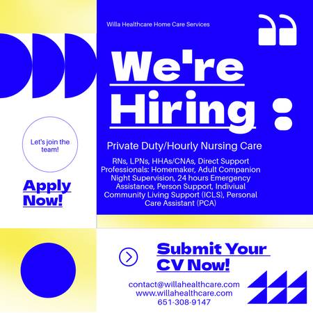 RN/LPN Private Duty/Hourly Nursing Position 1