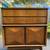 Mid-Century Modern United Diamond Walnut High Chest 5 thumbnail