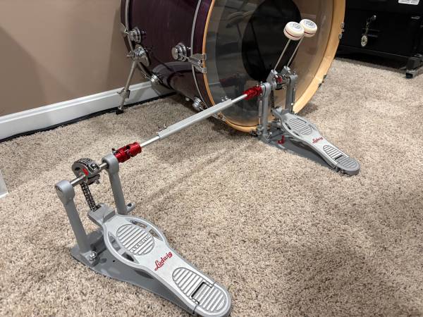 Ludwig Atlas Pro Double Bass Drum Pedal 1