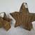 Star Wicker Baskets 2 Vintage Gold Holiday Decoration Stackable 1 thumbnail