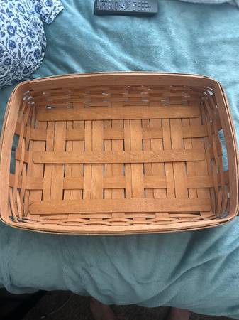 Longaberger basket, tray and cozie - $25 (Bellingham)634358618056991224