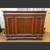 Home Bar w Metal Footrail, Wine Bottle Rack, 2 Drawers. Cherry Free Standing Bar 2 thumbnail