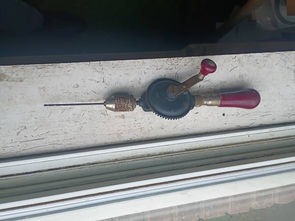 Vintage North Brothers Yankee egg beater hand drill 1