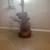 Cypress Knee Burl Wood Table Lamp MCM WITH SHADE 3 thumbnail