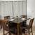 High Dining Table With Lazy Susan & Display Base 4 Chairs 10 thumbnail