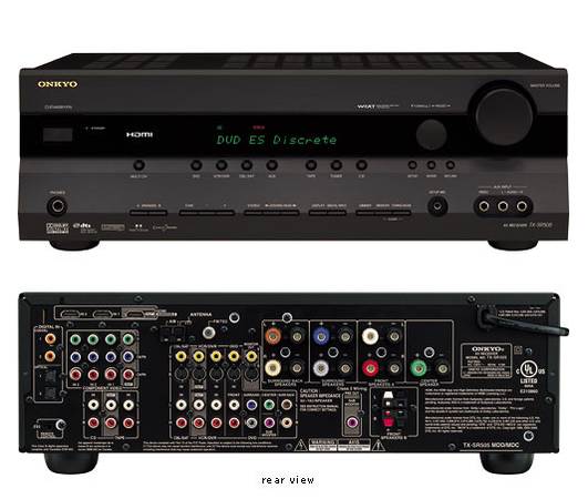 Onkyo TX-SR607 7.2-Channel Home Theater AV Receiver – Great Condition! 1