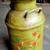 BEAUTIFUL Hand Painted Antique Farming full size Milk Can OLD! 6 thumbnail