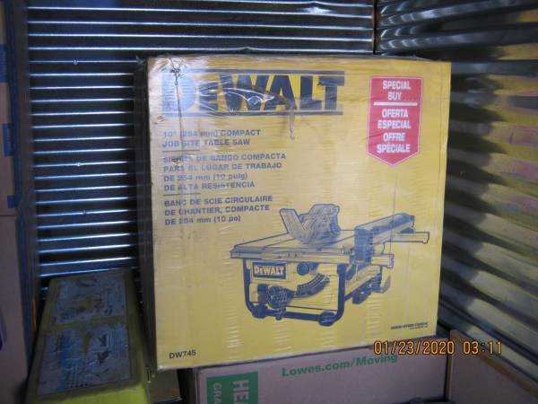 Dewalt table saw 1