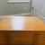 Beautiful vintage wood flat file coffee table - lots of storage 6 thumbnail