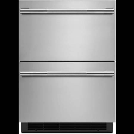 JENNAIR 24" DOUBLE DRAWER FRIDGE (OUT OF BOX) 1