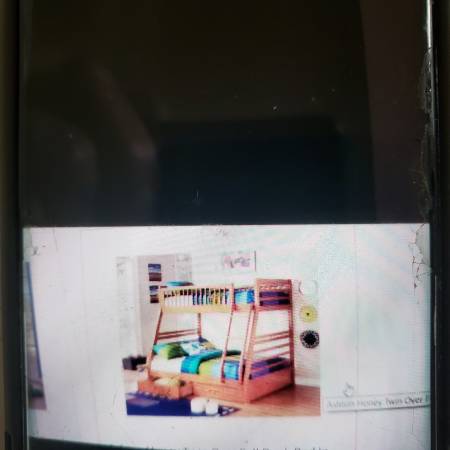 Bunk bed Twin over full for sale 1