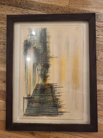 Abstract lithograph 1