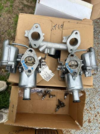 Twin SU Carbs for Austin A series Mini, Austin Healey Bugeye 1