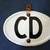 "CD" porcelain sign 1 thumbnail