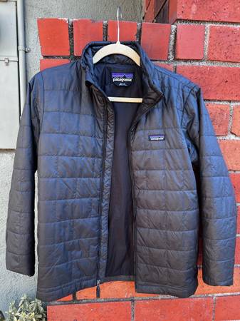 Patagonia Black Jacket Kids 14 XL 1