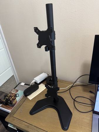 Dual Monitor Stand, Vertical Monitor Mount for Two Screens 1