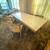 Vintage Mid-Century Modern Dining Set – Solid Wood Table w/ 5 Greek Ke 2 thumbnail