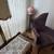 19th Century Purple Accent Vintage Art Deco Chair 2 thumbnail
