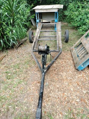 Converted Boat Trailer 1