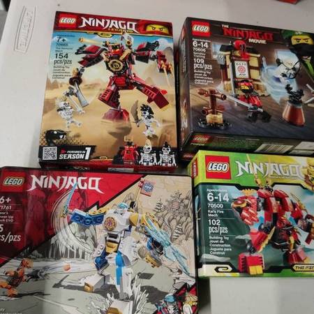 LEGO Ninjago sets - $140 (menlo park)63471454050817124