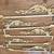 Vintage Decorative Ornate Swing Arm Curtain Rod Sets 1 thumbnail