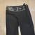 Gorgeous Guess Collection Black Flare Pants w/Lambskin belt-Sz. 6 2 thumbnail