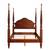 King Size Plantation Poster Bed by Ethan Allen - Like New Condition 3 thumbnail