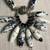 Howlite Statement Necklace & Earrings Set 4 thumbnail