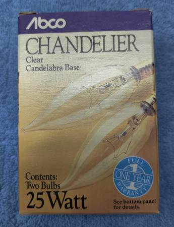 Chandelier Bulbs 1