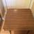 Antique coffee table with wicker ornaments 3 thumbnail