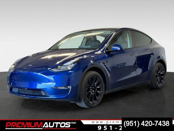 2021 Tesla Model Y Long Range SUV AWD All Wheel Drive Electric 1