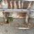 Chippy patina cottage core wooden shelf display flea market style 6 thumbnail