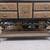 Beautiful Wicker Rattan Black Tan Wood Buffet Dresser Wine Storage 2 thumbnail