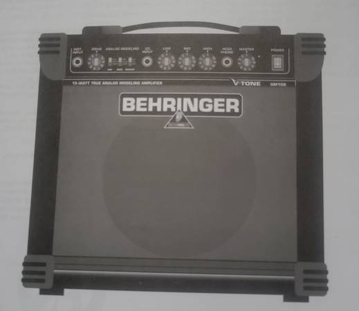BEHRINGER V-TONE GM108 15W True Analog Modeling AMPLIFIER 1