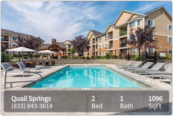 $1,695 / 2br - 1096ft2 - 2 bedroom 2 bath - Pre Lease today- One Month Free Special! (Richland - West Richland Plaza)63686597199491121