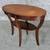Vintage Oval Side Table - 26x15x26” 6 thumbnail