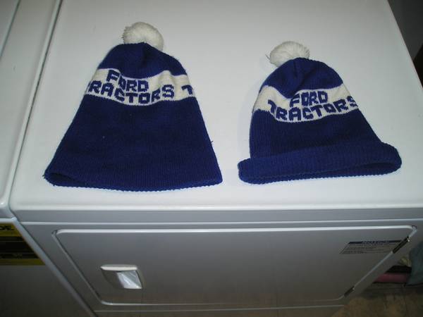 Vintage Ford Tractor stocking caps 1