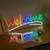 LIKE NEW LED Neon Welcome Wall Sign Cute USB Powered Night Light 3D 4 thumbnail